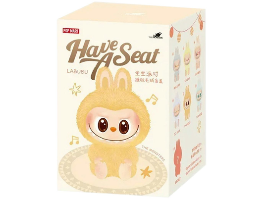 Pop Mart Labubu The Monsters Have a Seat Vinyl Plush Blind Box Riverside Print Lab