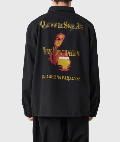 White Mountaineering Qotsa Lullabies To Paralyze Coach Jacket