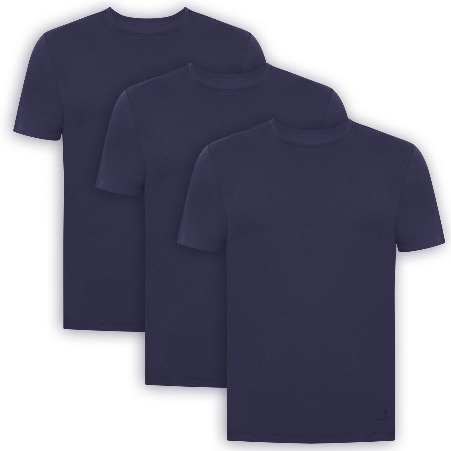 Men's Bamboo Crew Neck Undershirts (3-Pack) Bambooven