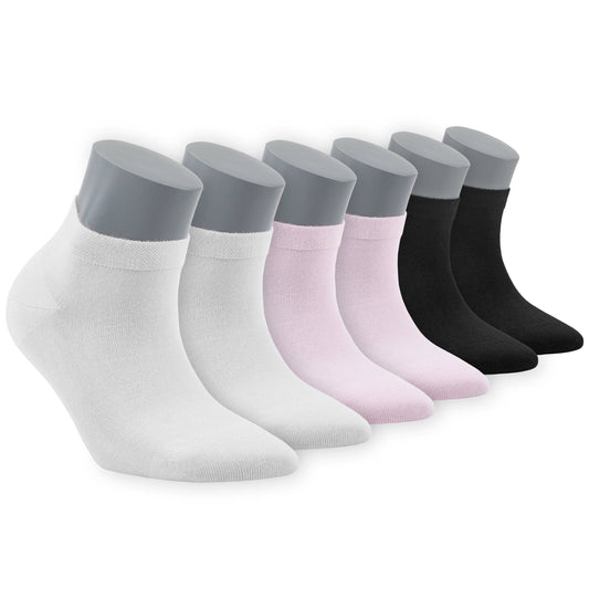 Women’s Bamboo Ankle Socks 6-Pack - 581 Bambooven