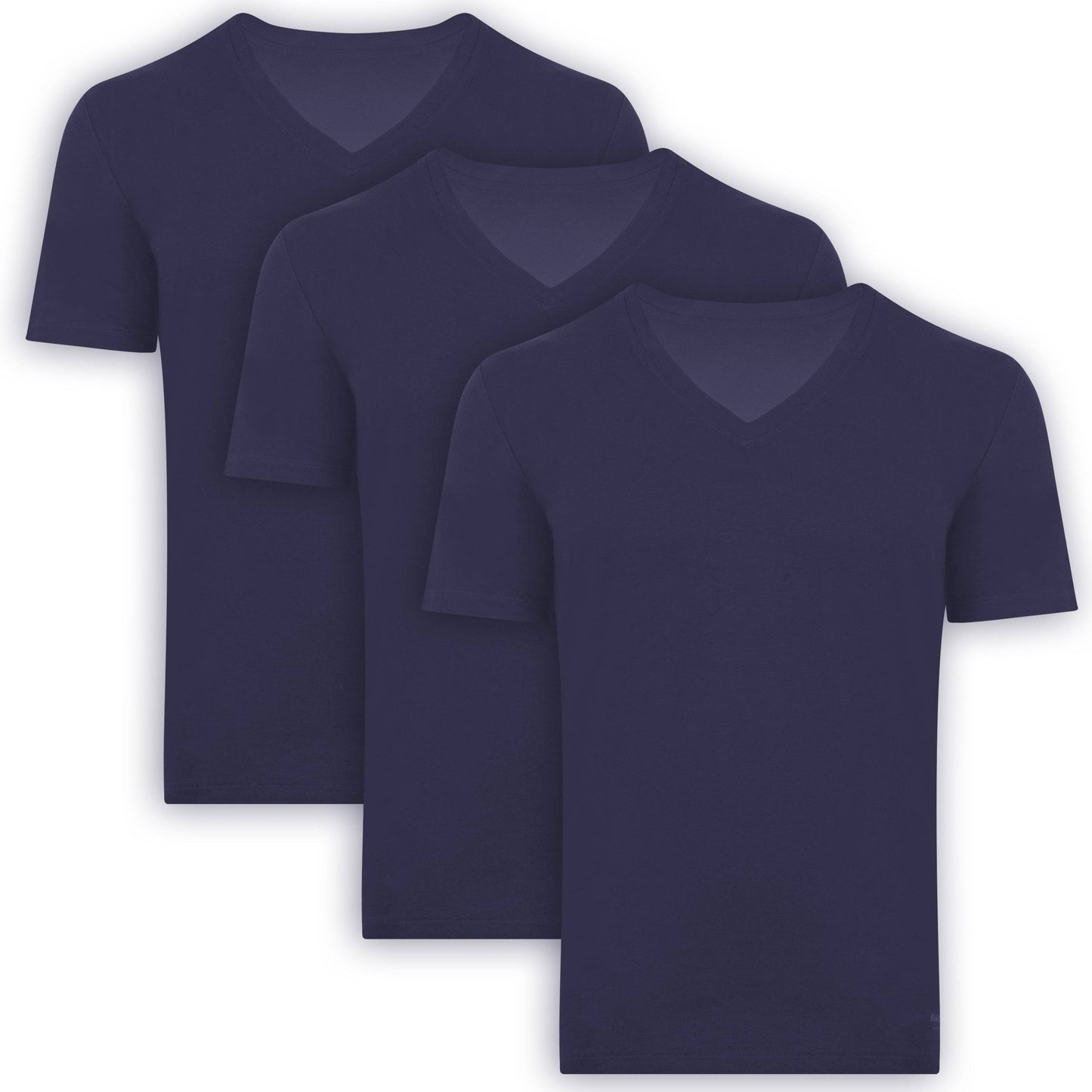 Men's Bamboo V-Neck Undershirt (3 Pack) Bambooven