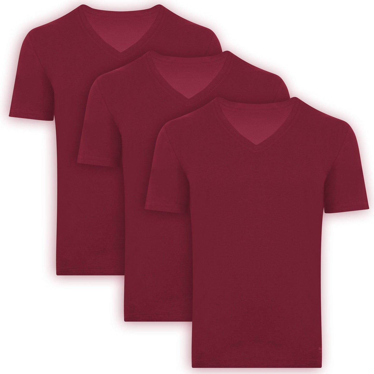 Men's Bamboo V-Neck Undershirt (3 Pack) Bambooven