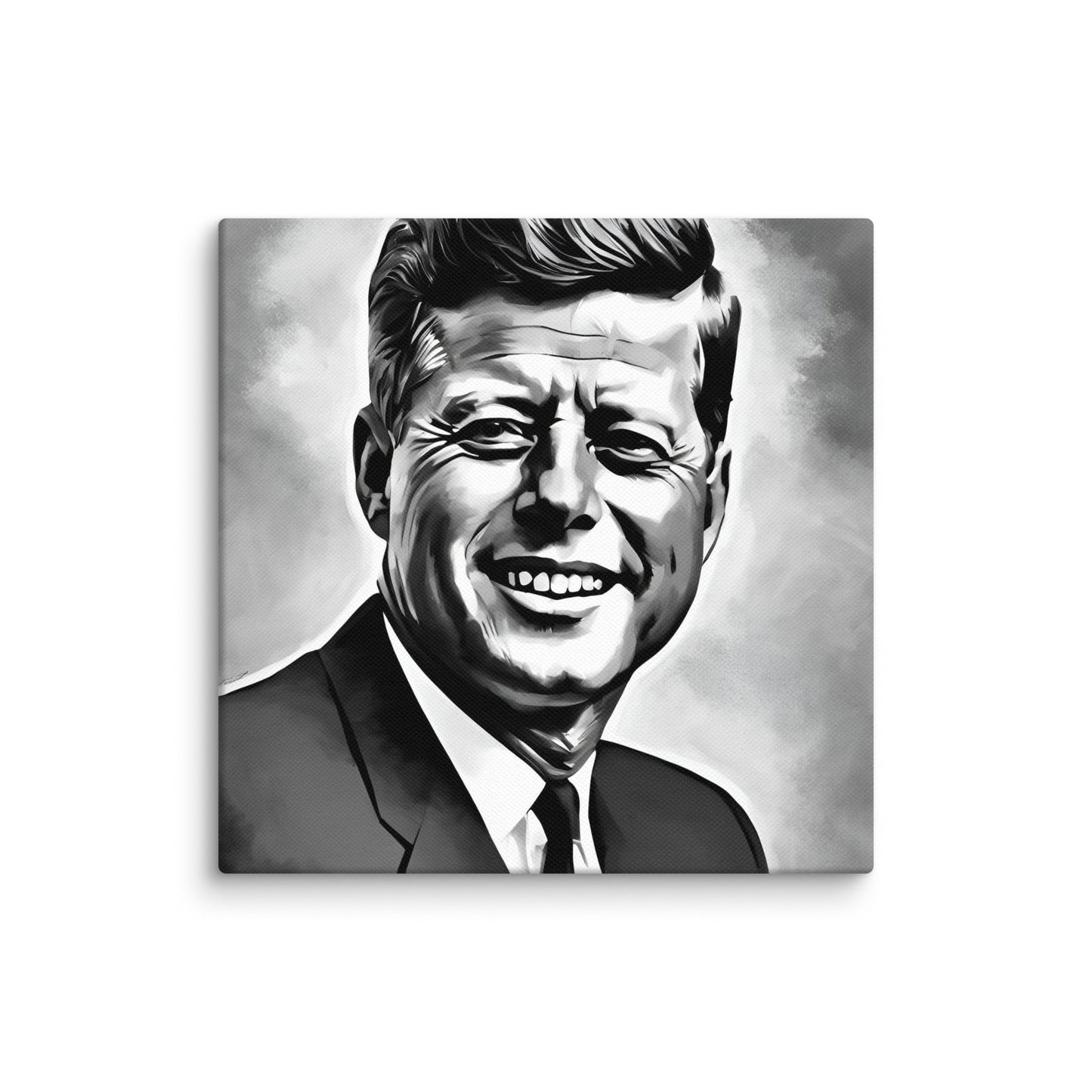 John F. Kennedy Portait on Canvas MECHANOID LABS