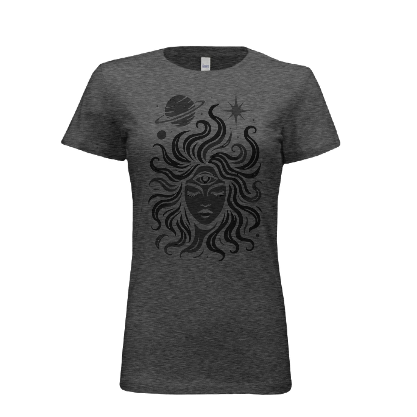 BLACK HEATHER - FRONT