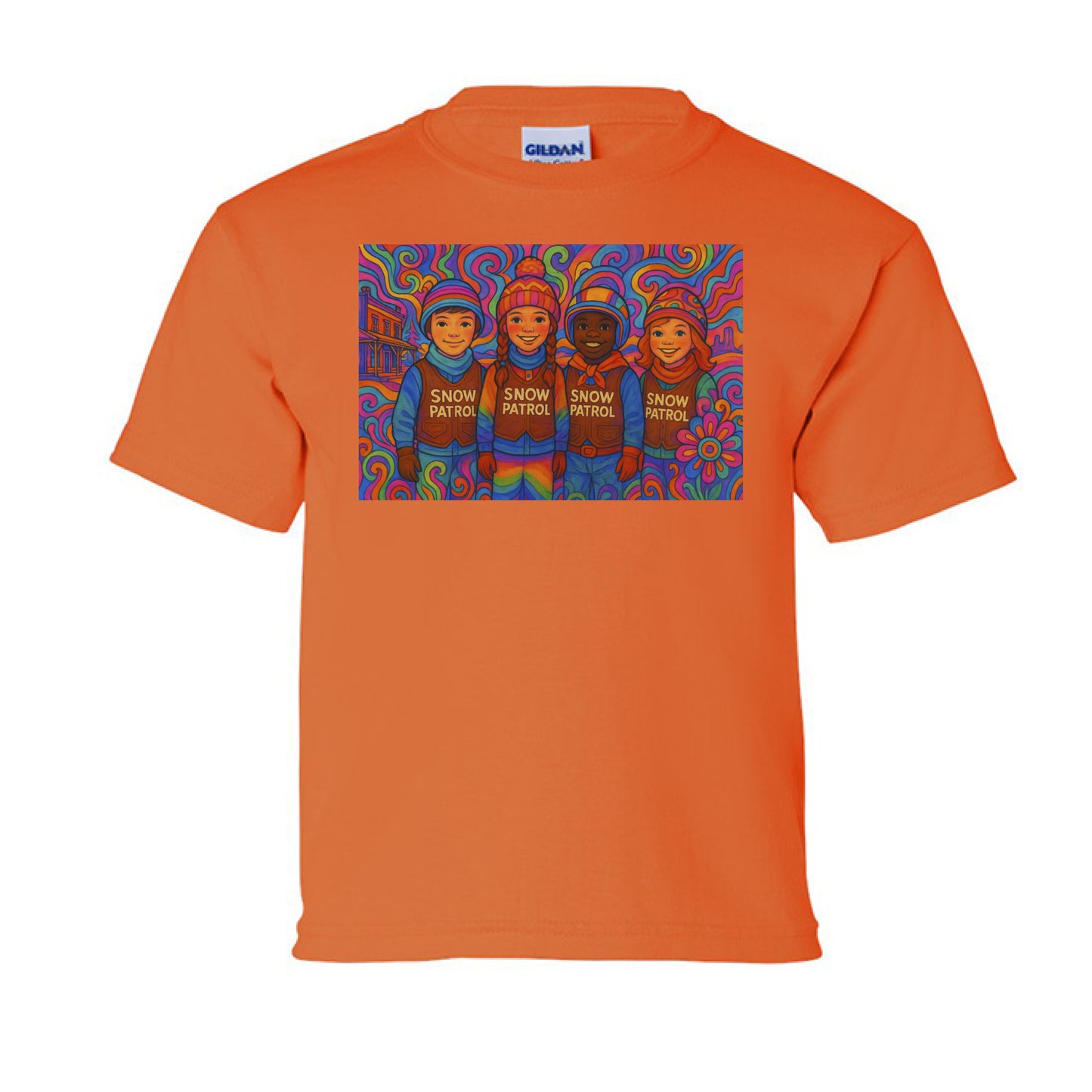 SAFETY ORANGE - FRONT