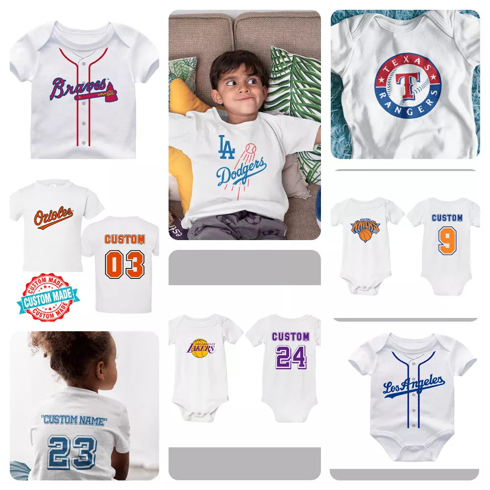 Lamine Yamal Barcelona Soccer Jersey Kids Toddler & Youth Sizes CustomKiddos.com