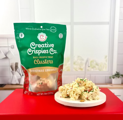 "Clusters" Christmas Crispie Mix Clusters Creative Crispies Co.