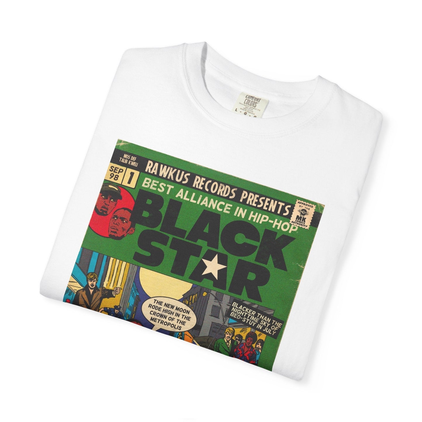 Black Star - Unisex Comfort Colors T-shirt Fine Art Of MK