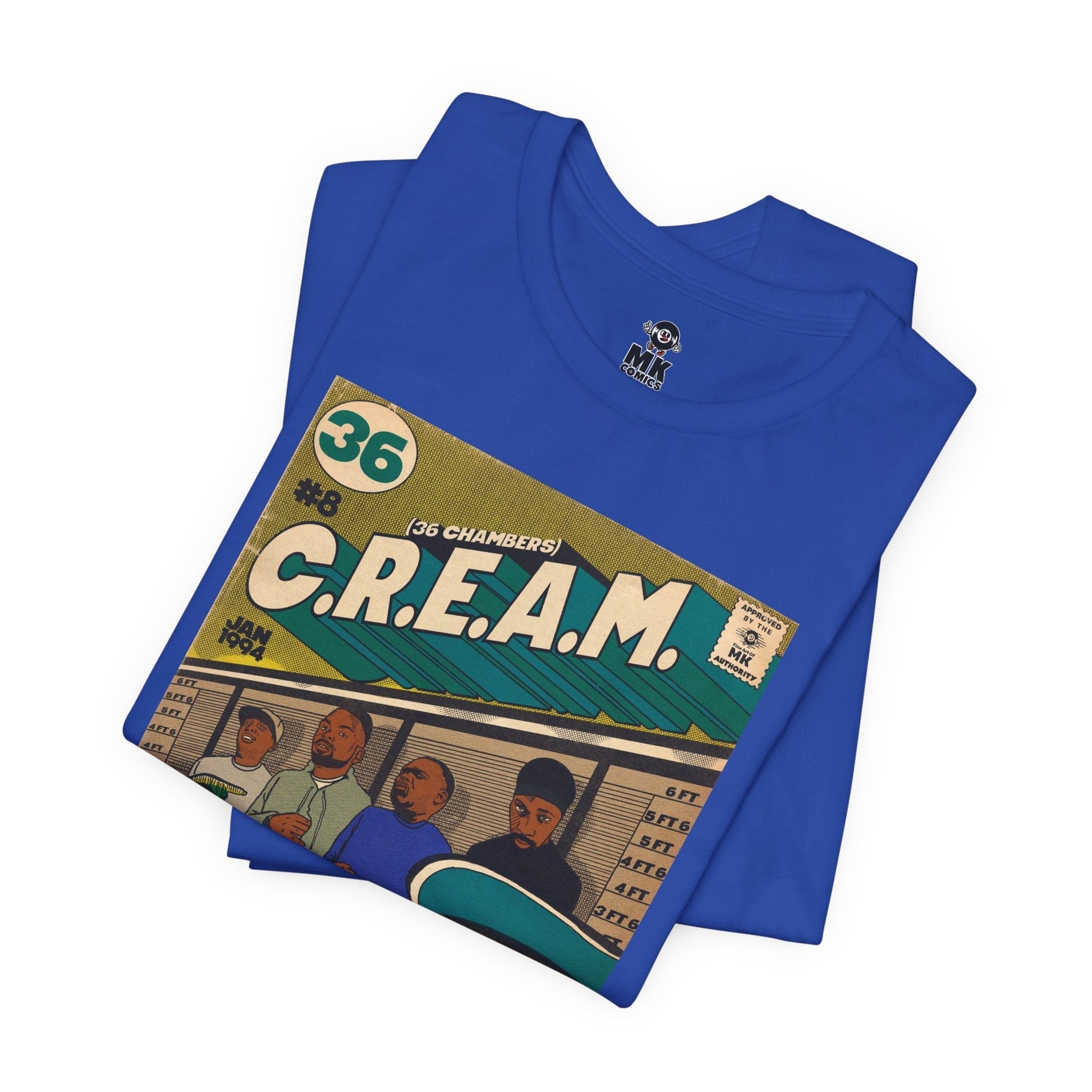 C.R.E.A.M - Unisex Jersey Short Sleeve Teem Fine Art Of MK