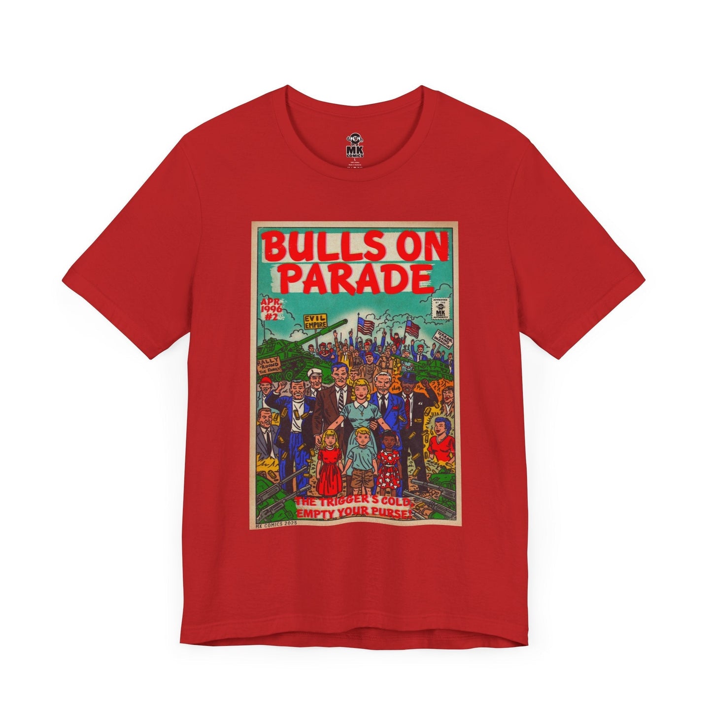 Bulls Parade - Jersey Short Sleeve Tee Fine Art Of MK