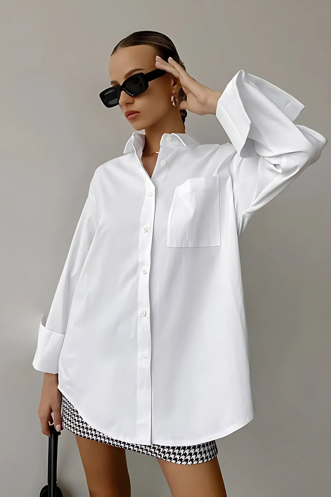 Fifth Avenue Oversized Shirt Luxe and Allure