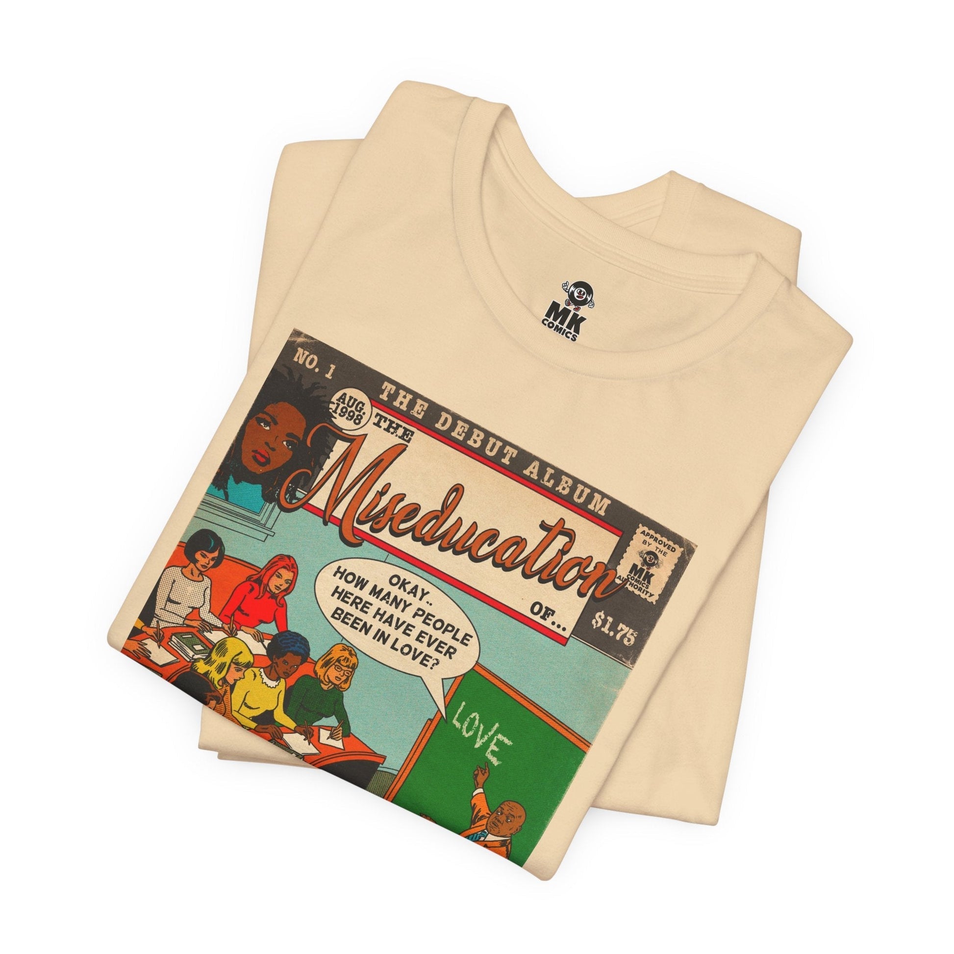 The Miseducation of… - Unisex Jersey Short Sleeve Tee Fine Art Of MK