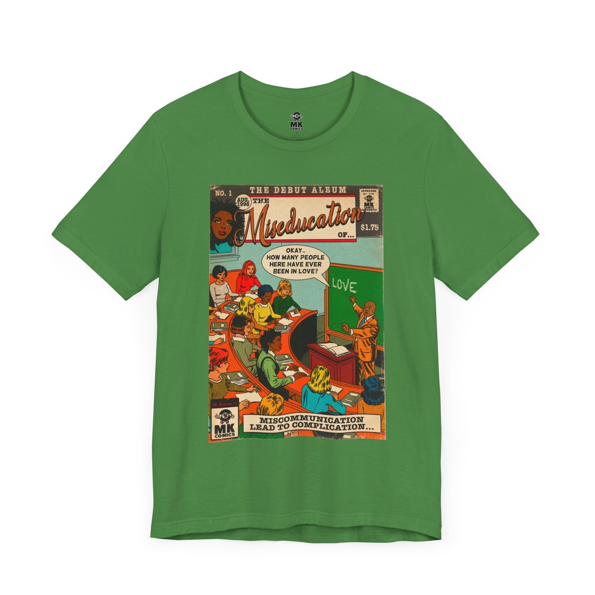 The Miseducation of… - Unisex Jersey Short Sleeve Tee Fine Art Of MK