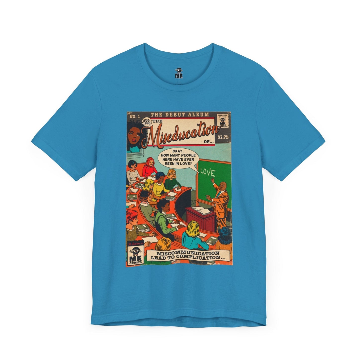 The Miseducation of… - Unisex Jersey Short Sleeve Tee Fine Art Of MK