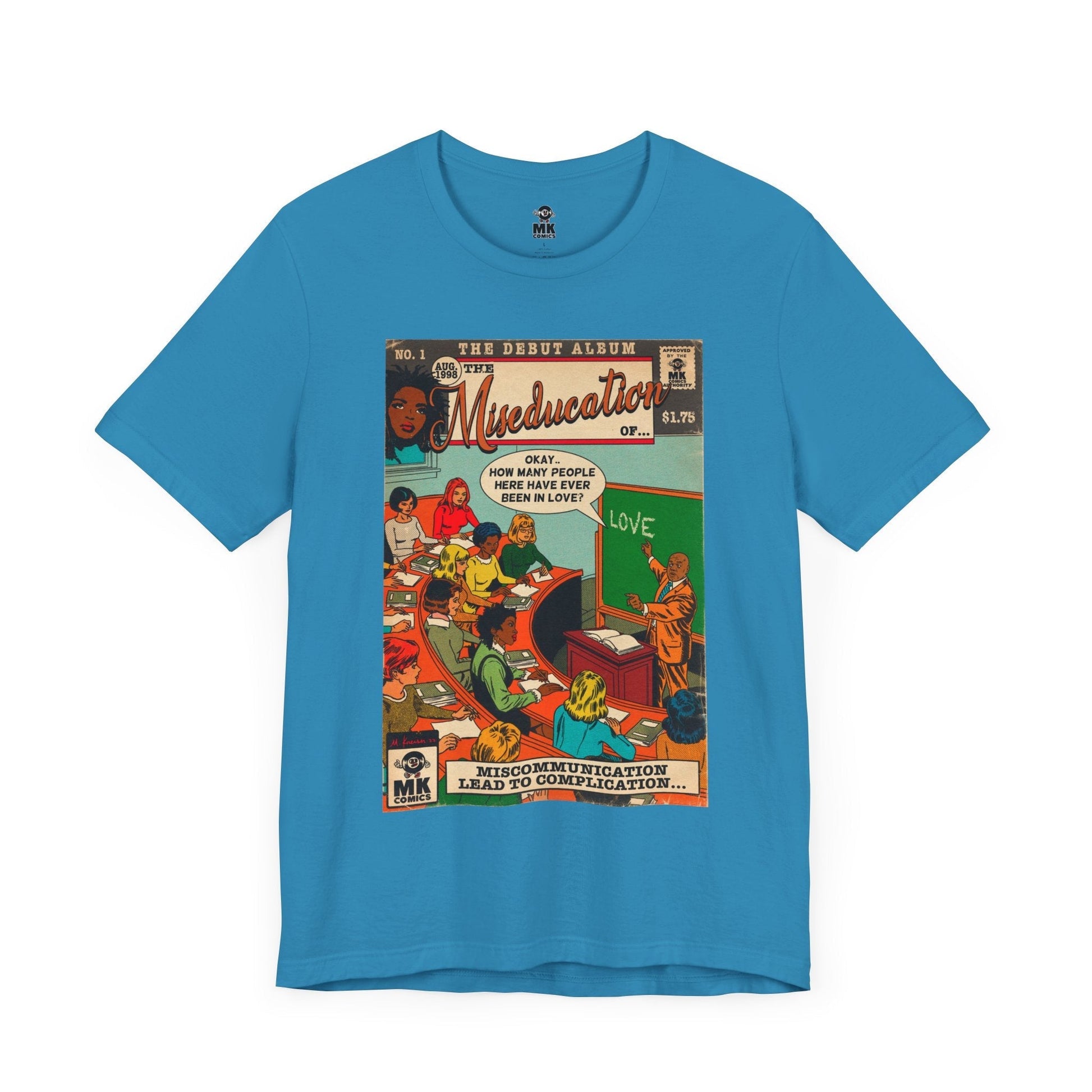 The Miseducation of… - Unisex Jersey Short Sleeve Tee Fine Art Of MK