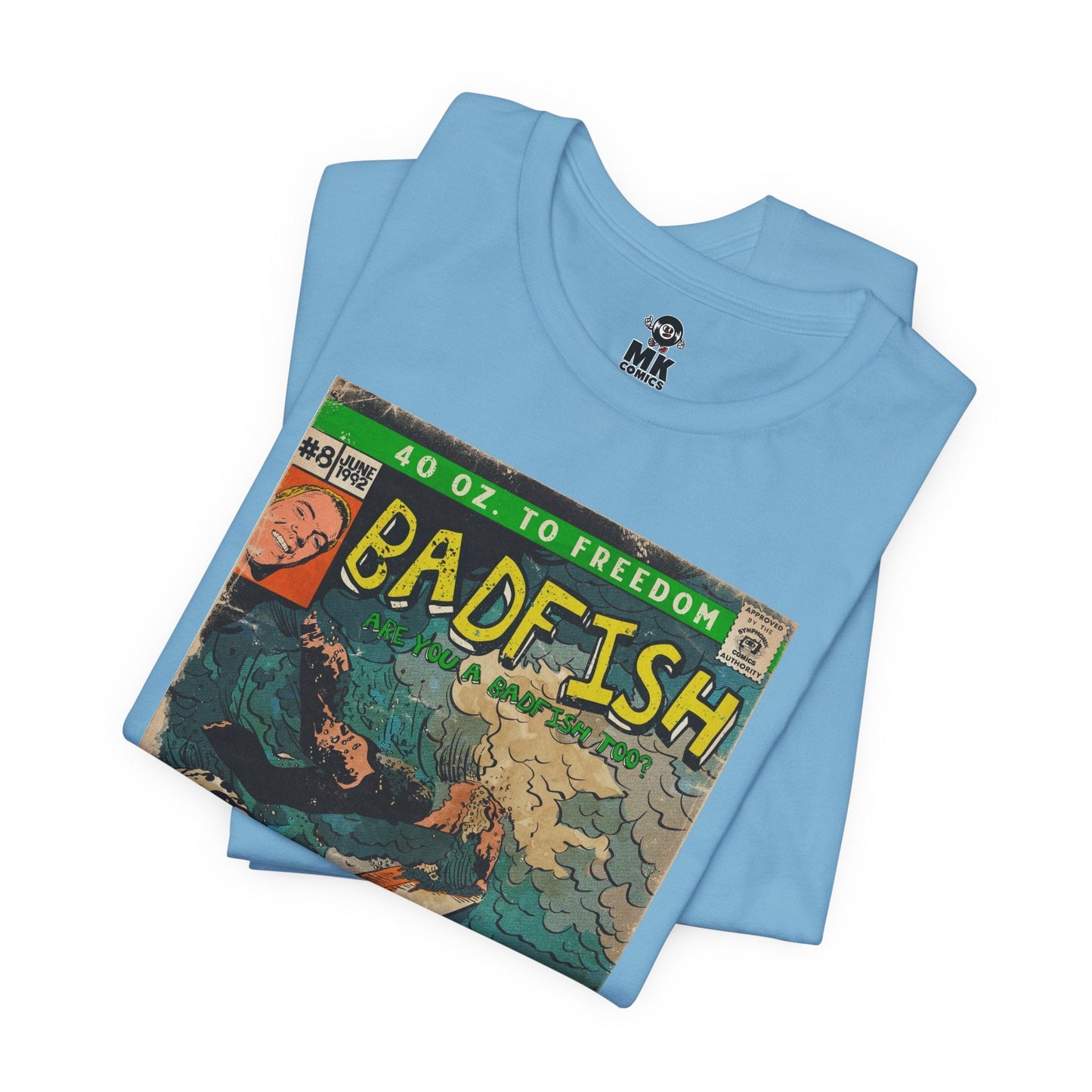 Badfish -  Unisex Jersey Short Sleeve Tee Fine Art Of MK