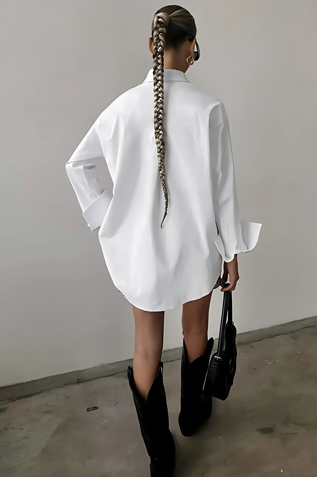 Fifth Avenue Oversized Shirt Luxe and Allure