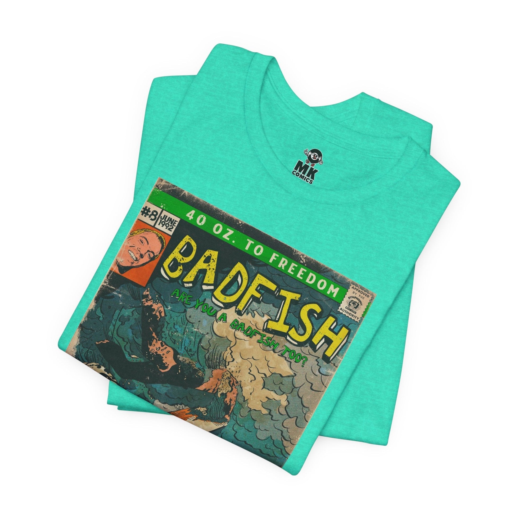 Badfish -  Unisex Jersey Short Sleeve Tee Fine Art Of MK