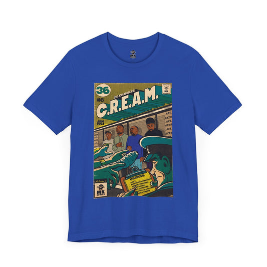 C.R.E.A.M - Unisex Jersey Short Sleeve Teem Fine Art Of MK
