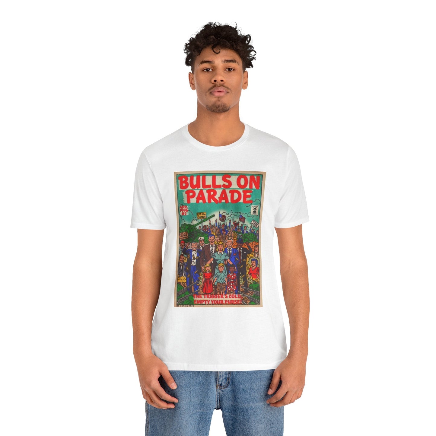 Bulls Parade - Jersey Short Sleeve Tee Fine Art Of MK