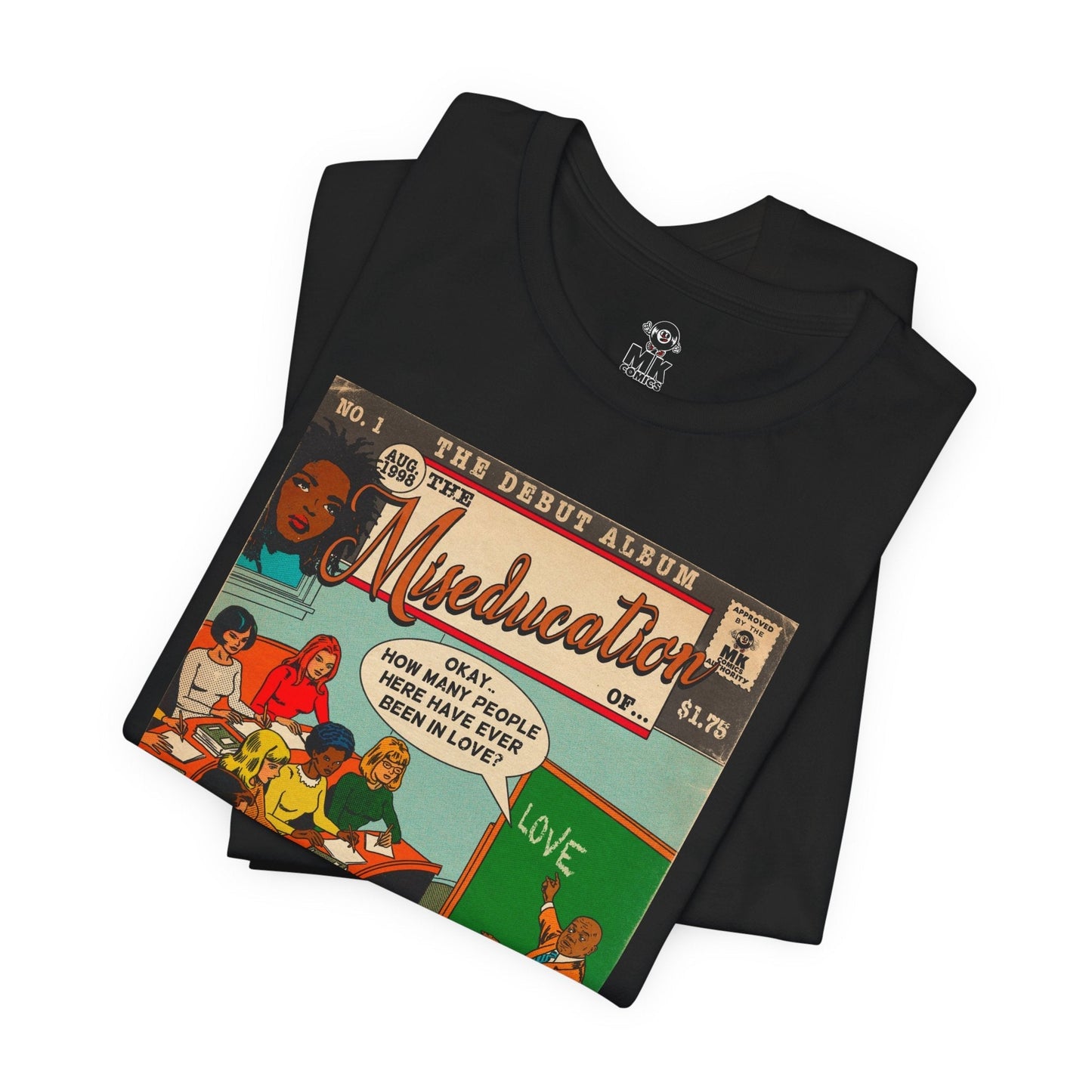 The Miseducation of… - Unisex Jersey Short Sleeve Tee Fine Art Of MK