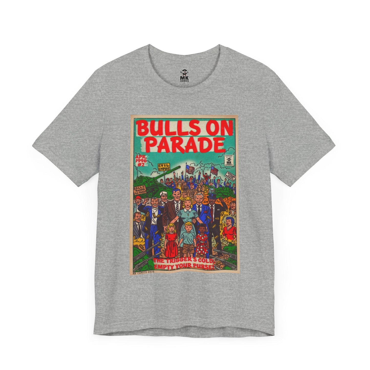 Bulls Parade - Jersey Short Sleeve Tee Fine Art Of MK