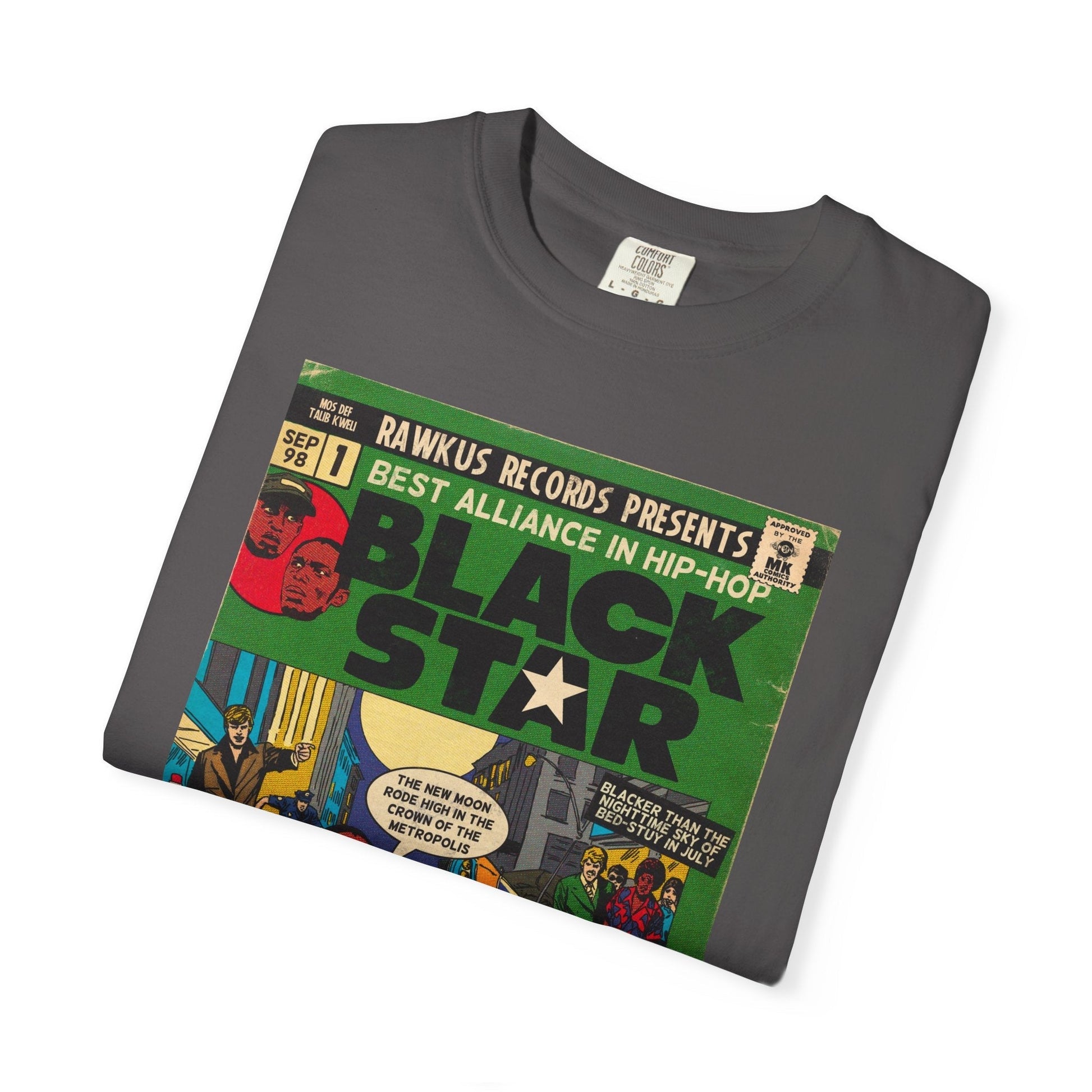 Black Star - Unisex Comfort Colors T-shirt Fine Art Of MK