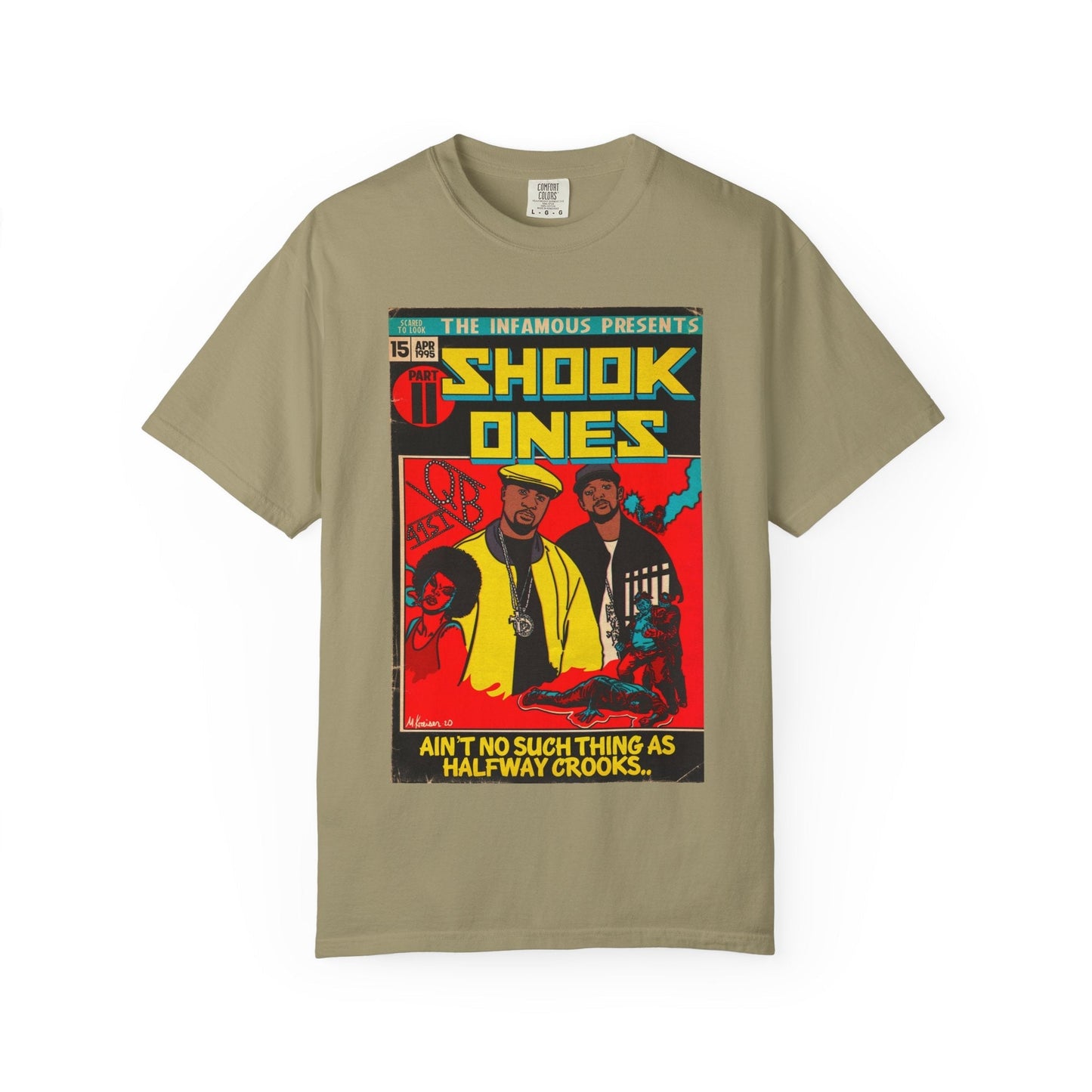 Shook Ones - Unisex Comfort Colors T-shirt Fine Art Of MK