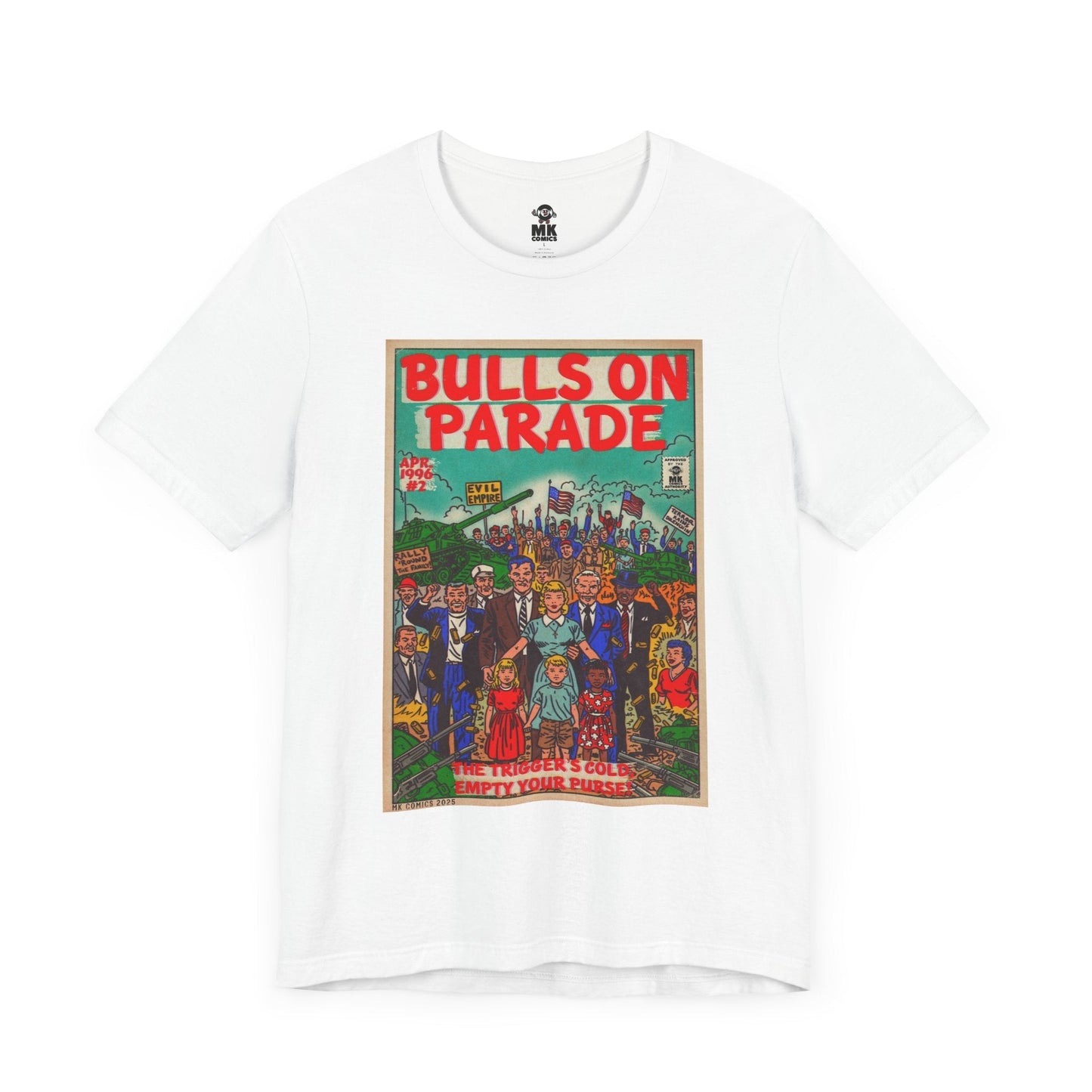 Bulls Parade - Jersey Short Sleeve Tee Fine Art Of MK
