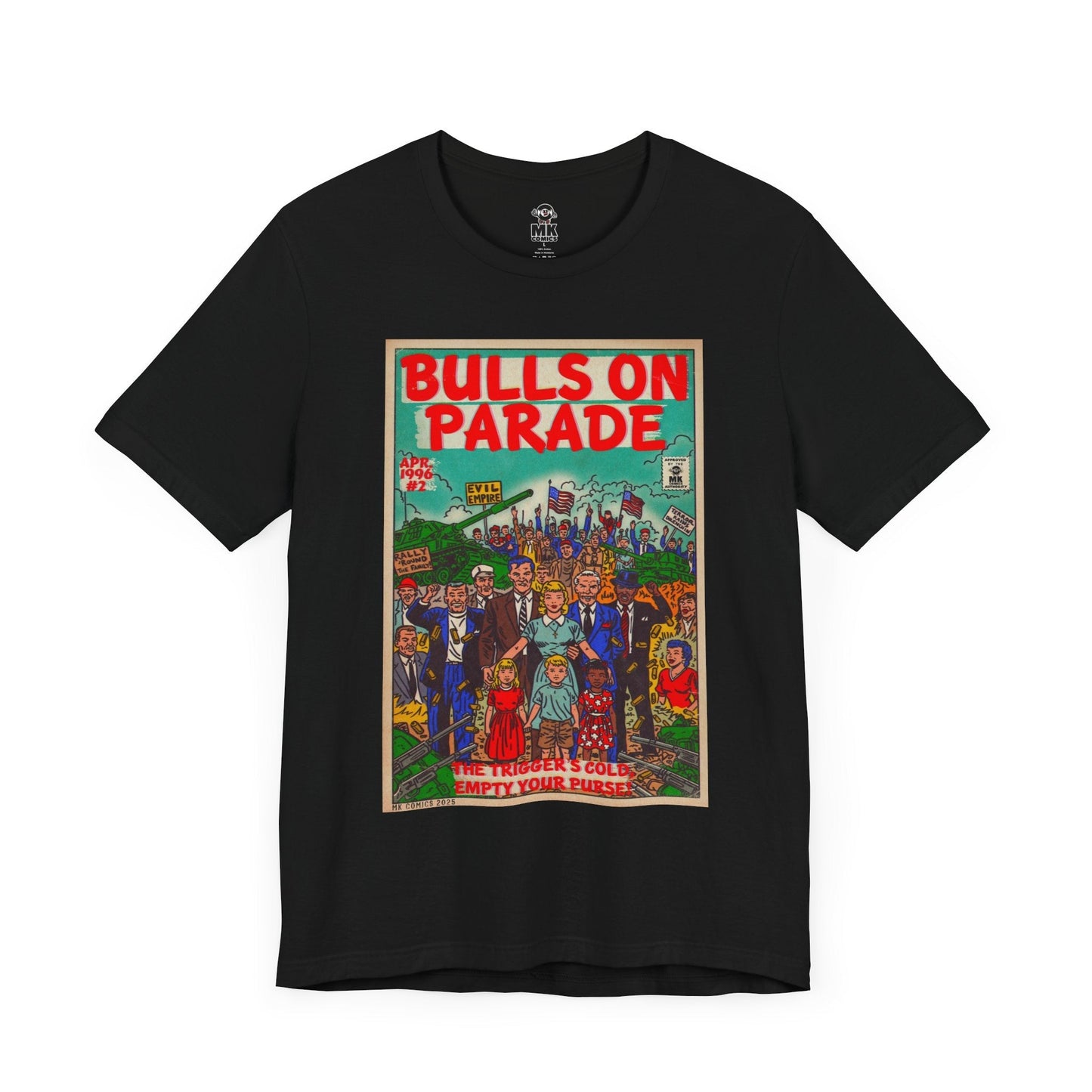 Bulls Parade - Jersey Short Sleeve Tee Fine Art Of MK