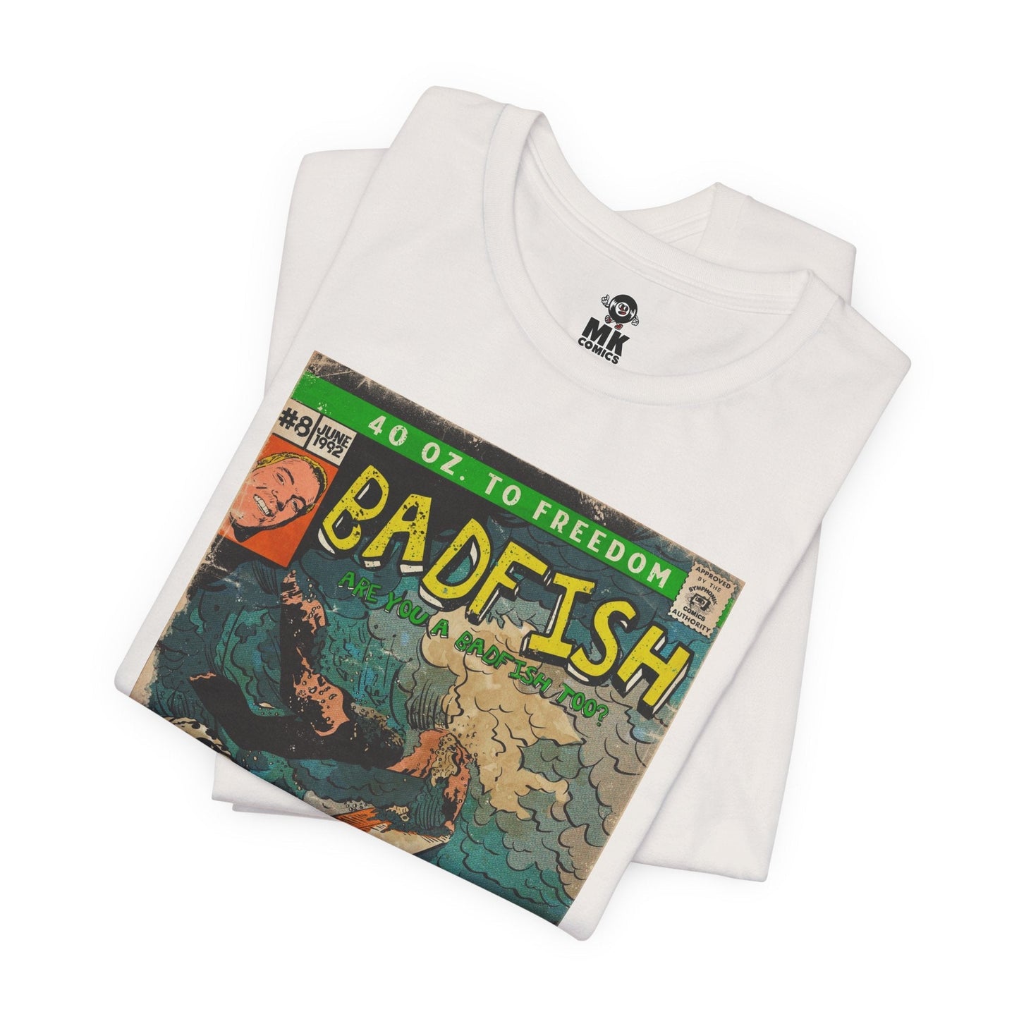 Badfish -  Unisex Jersey Short Sleeve Tee Fine Art Of MK