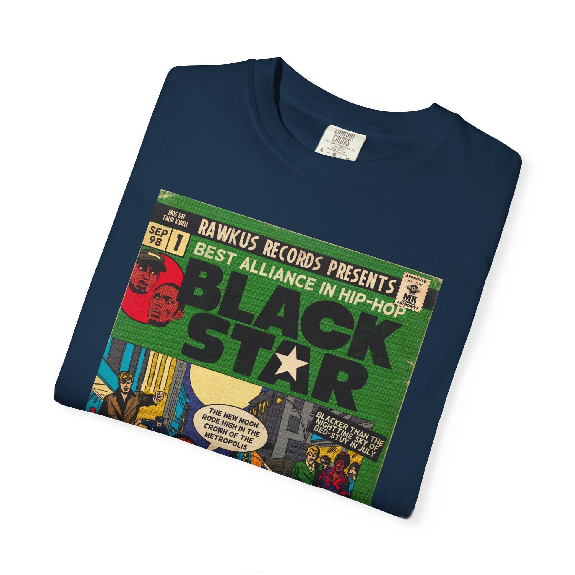 Black Star - Unisex Comfort Colors T-shirt Fine Art Of MK