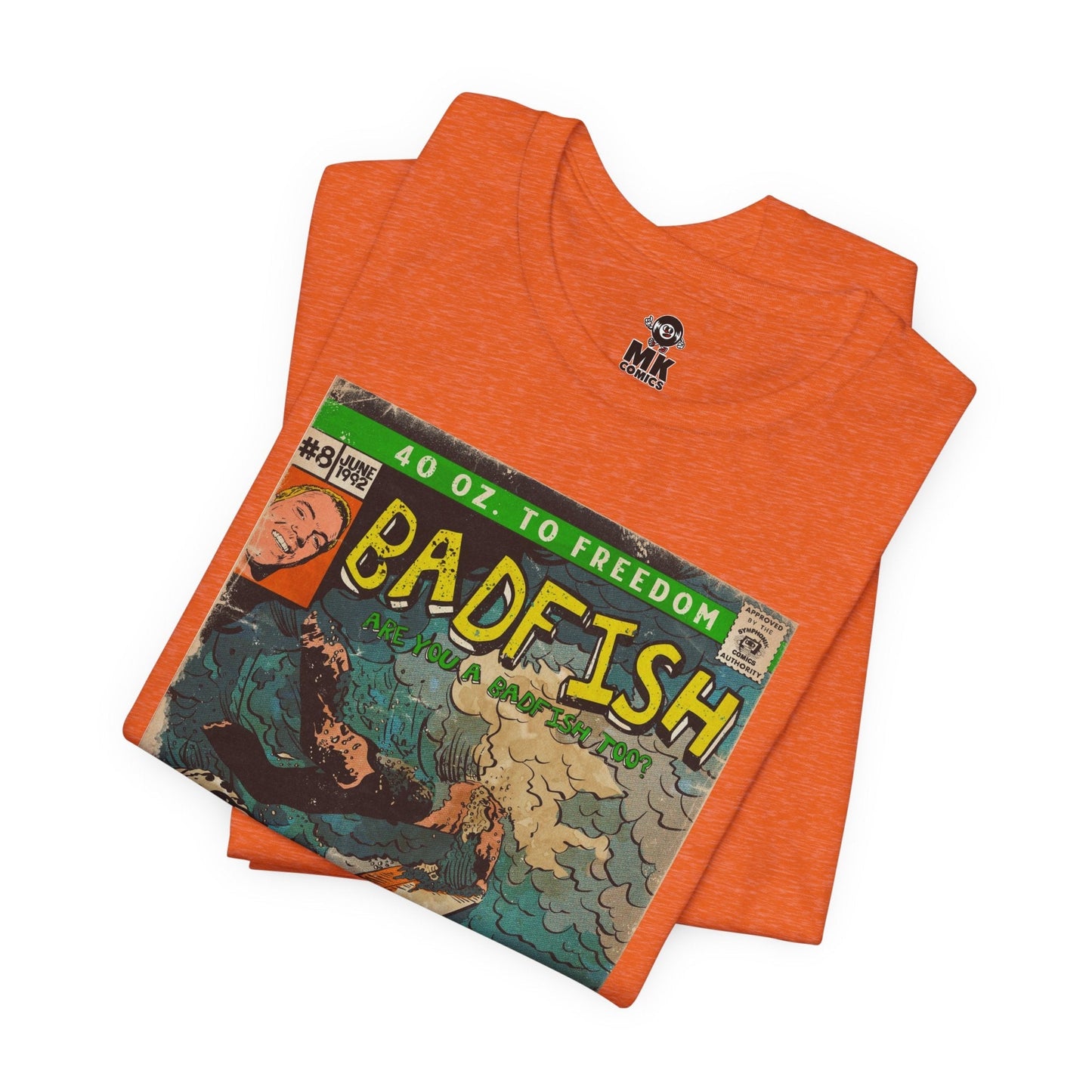 Badfish -  Unisex Jersey Short Sleeve Tee Fine Art Of MK