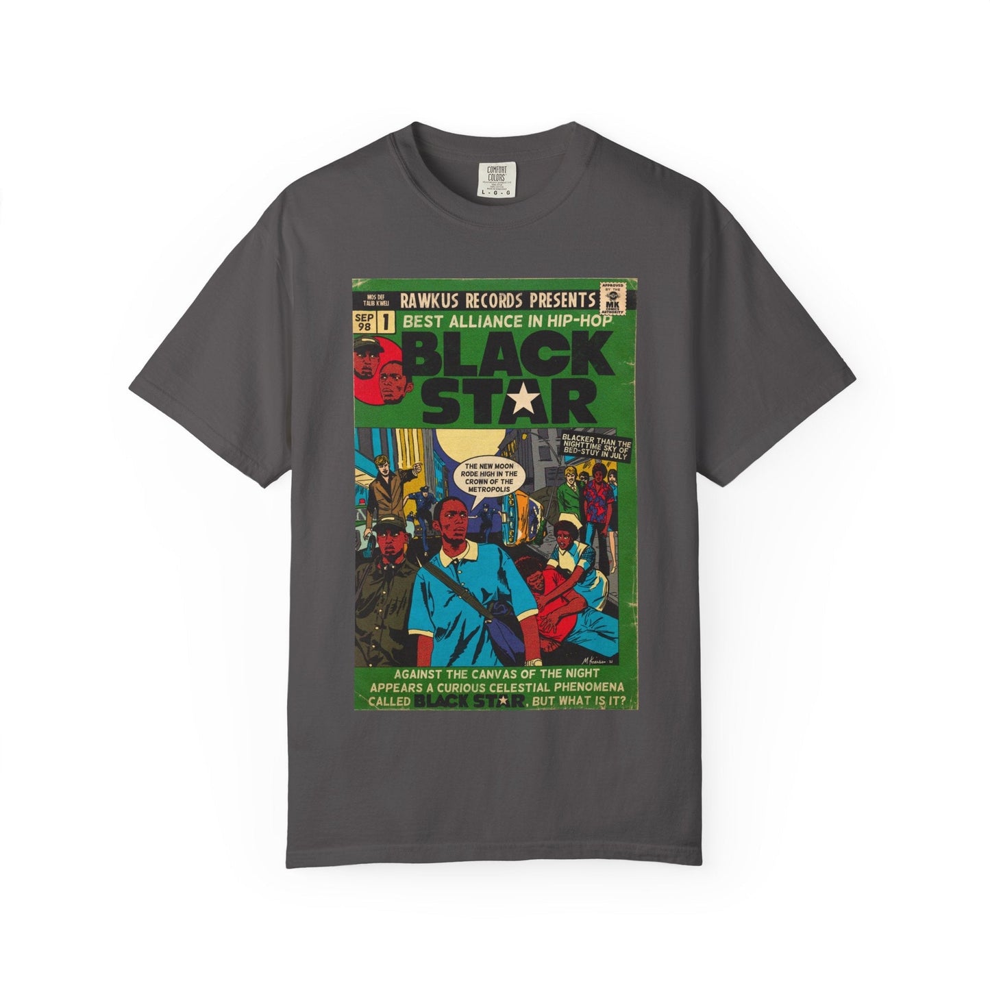 Black Star - Unisex Comfort Colors T-shirt Fine Art Of MK