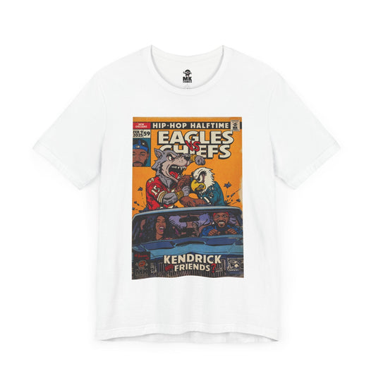 2025 Halftime - Eagles vs Chiefs - Unisex Jersey Short Sleeve Tee Fine Art Of MK