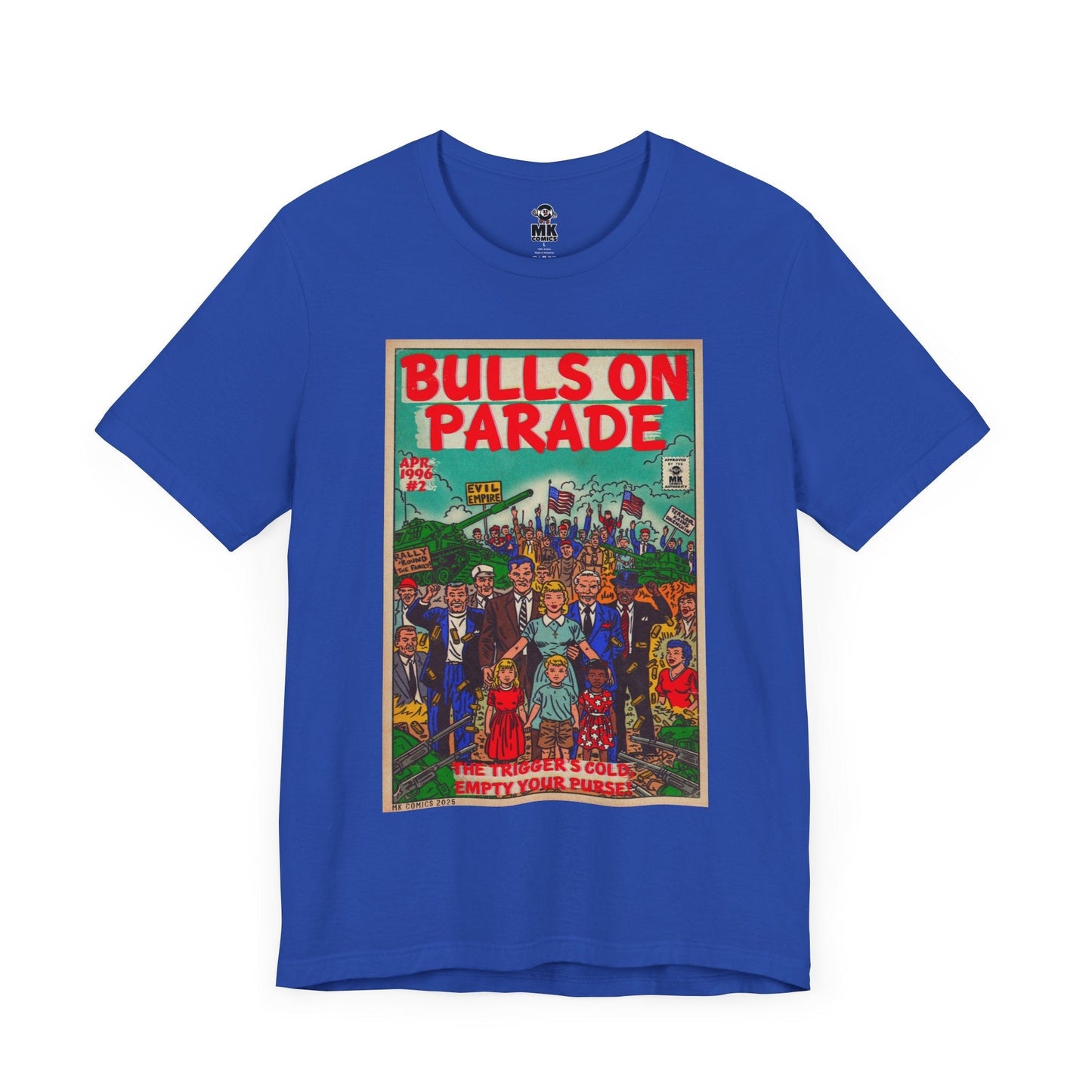 Bulls Parade - Jersey Short Sleeve Tee Fine Art Of MK