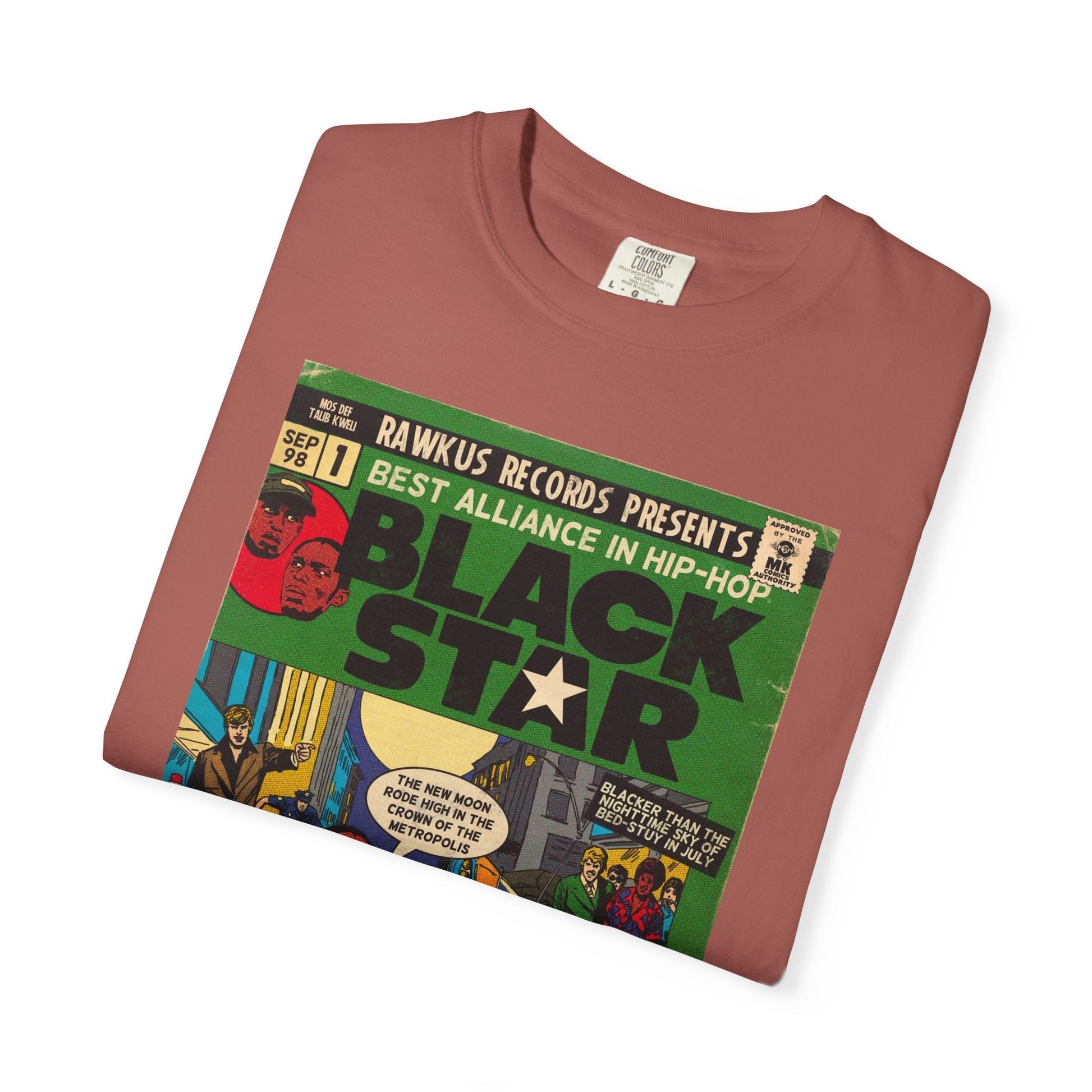 Black Star - Unisex Comfort Colors T-shirt Fine Art Of MK