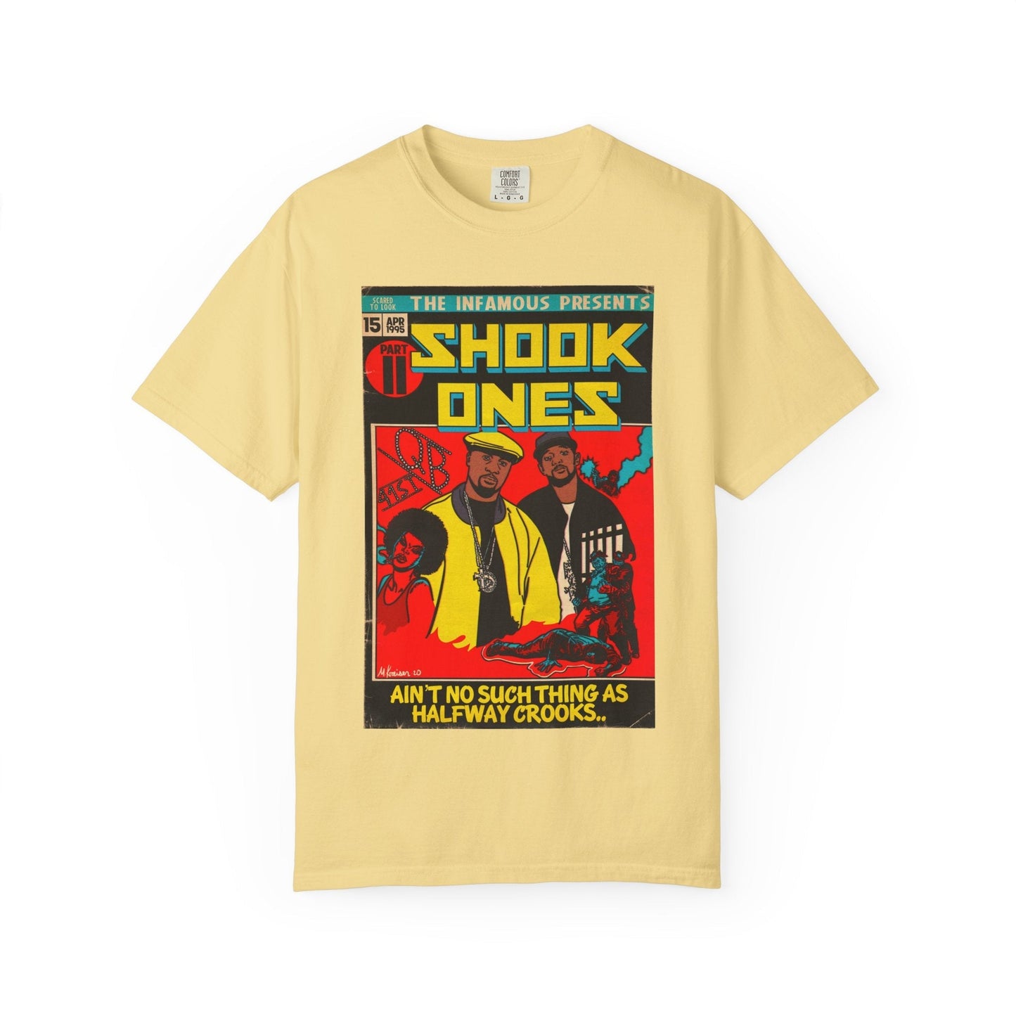 Shook Ones - Unisex Comfort Colors T-shirt Fine Art Of MK