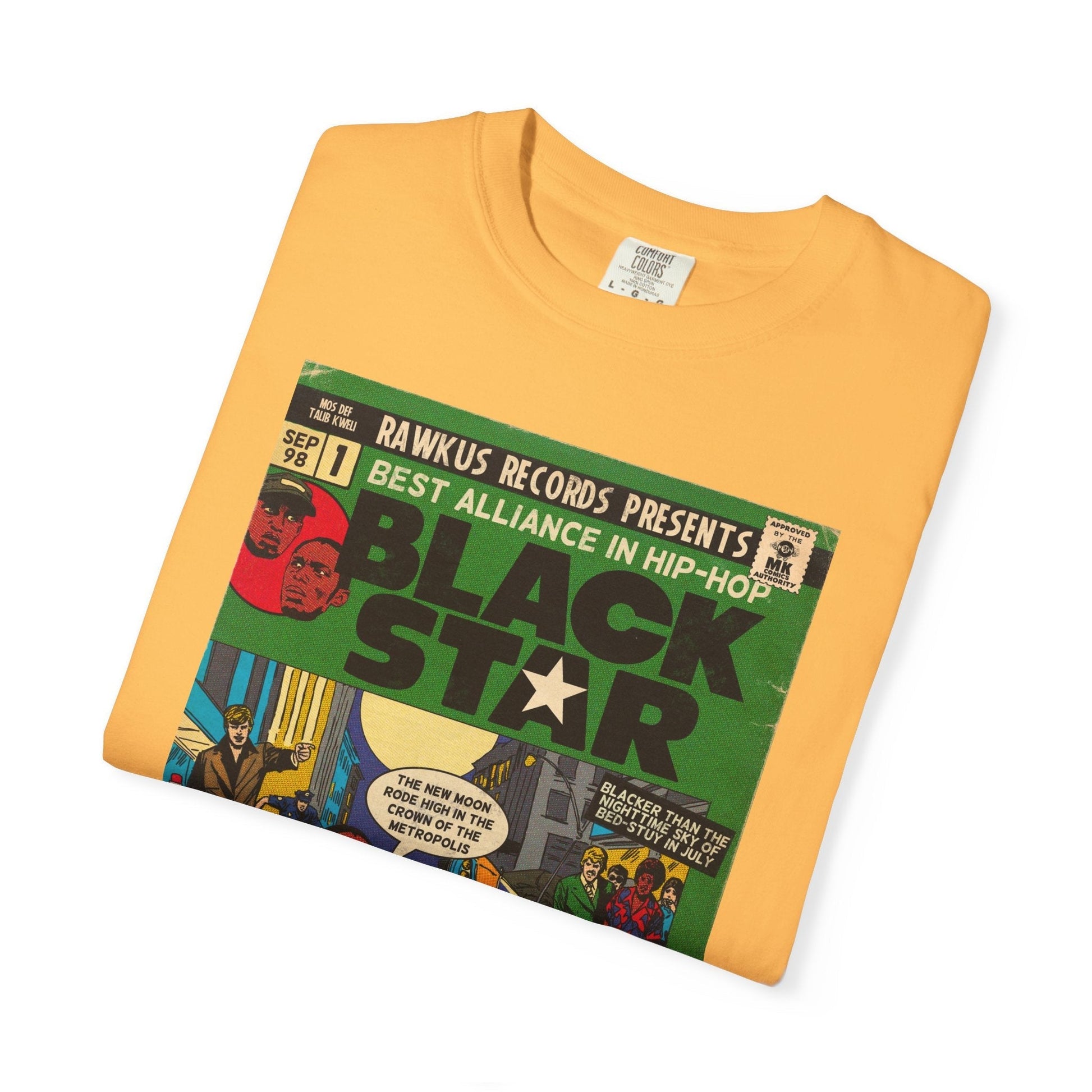 Black Star - Unisex Comfort Colors T-shirt Fine Art Of MK