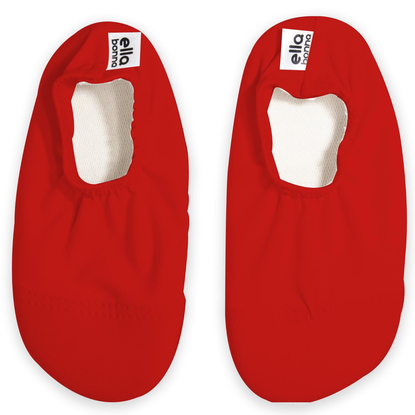 Non-Slip Sole, Unisex Baby, Children's Sea Shoes, Pool Booties, Burgundy Ella Bonna Baby
