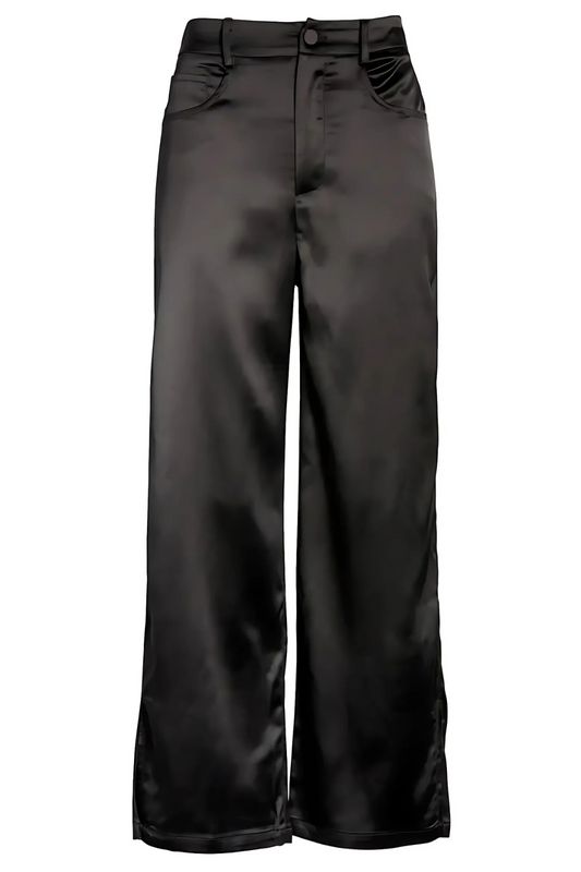 The Manhattan Satin Trouser Luxe and Allure