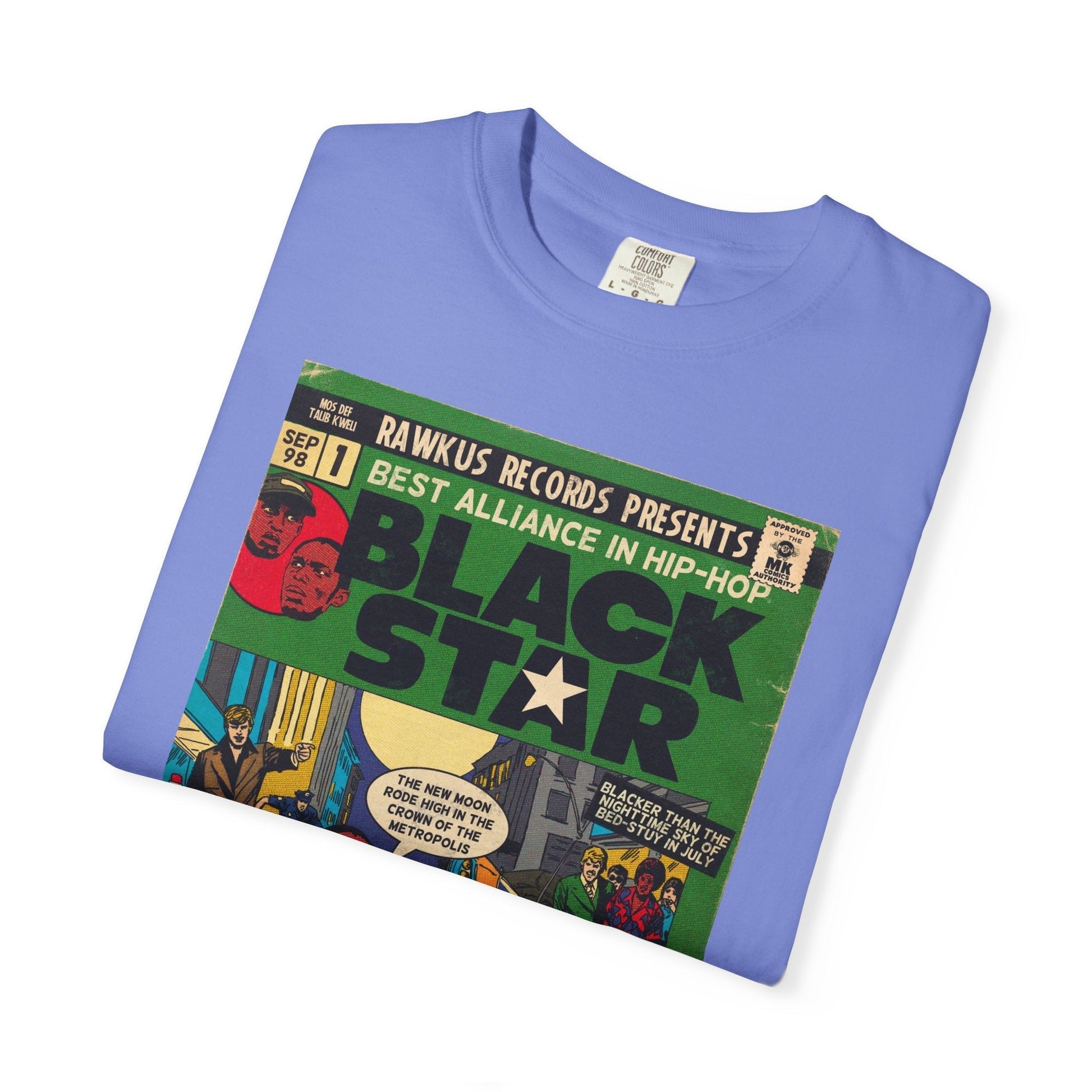 Black Star - Unisex Comfort Colors T-shirt Fine Art Of MK