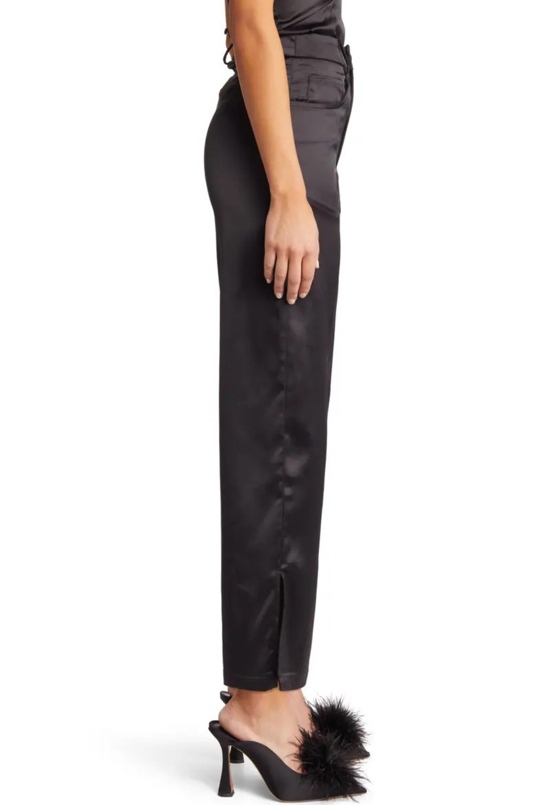 The Manhattan Satin Trouser Luxe and Allure