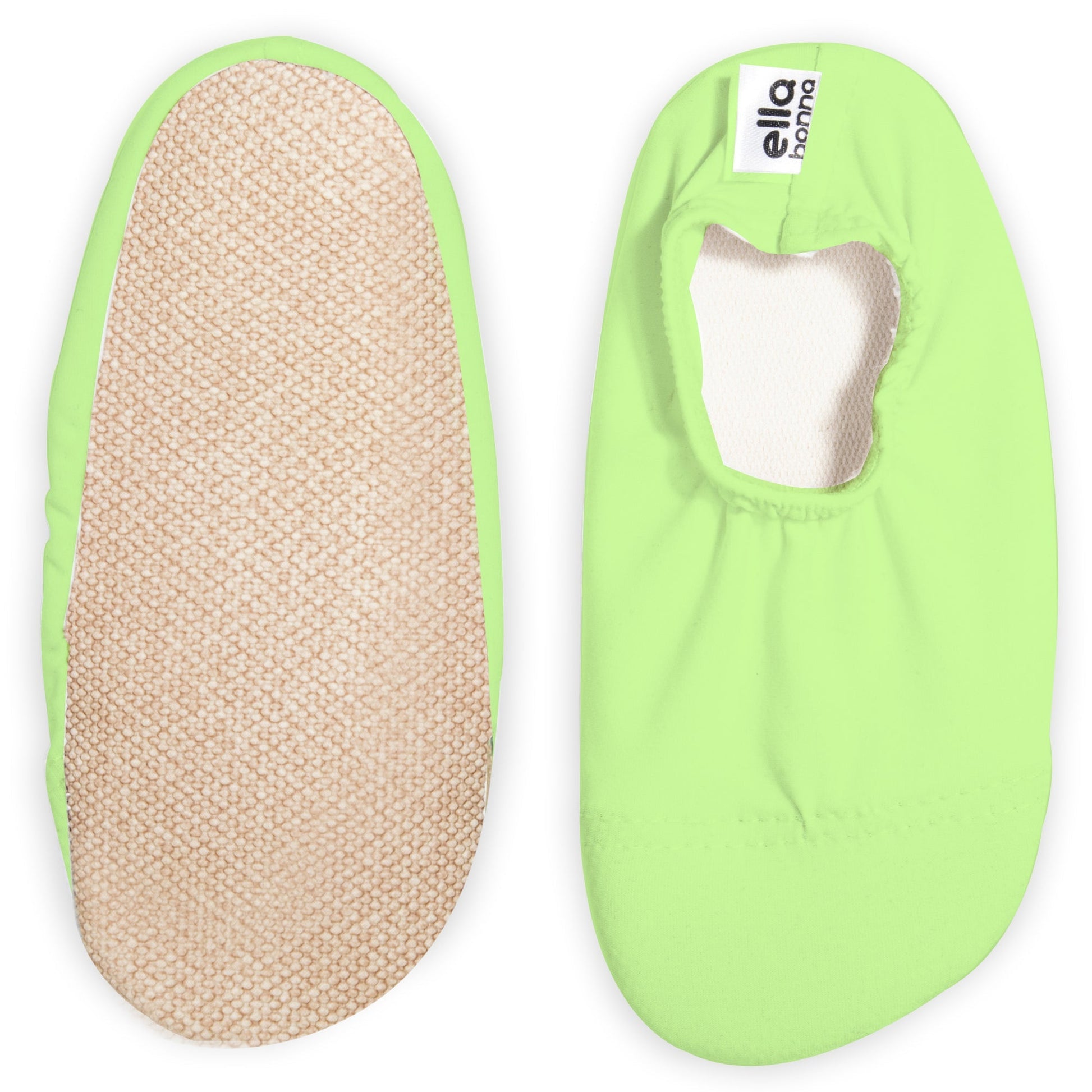 Non-Slip Sole, Unisex Baby, Children's Sea Shoes, Pool Booties, Light Green Ella Bonna Baby