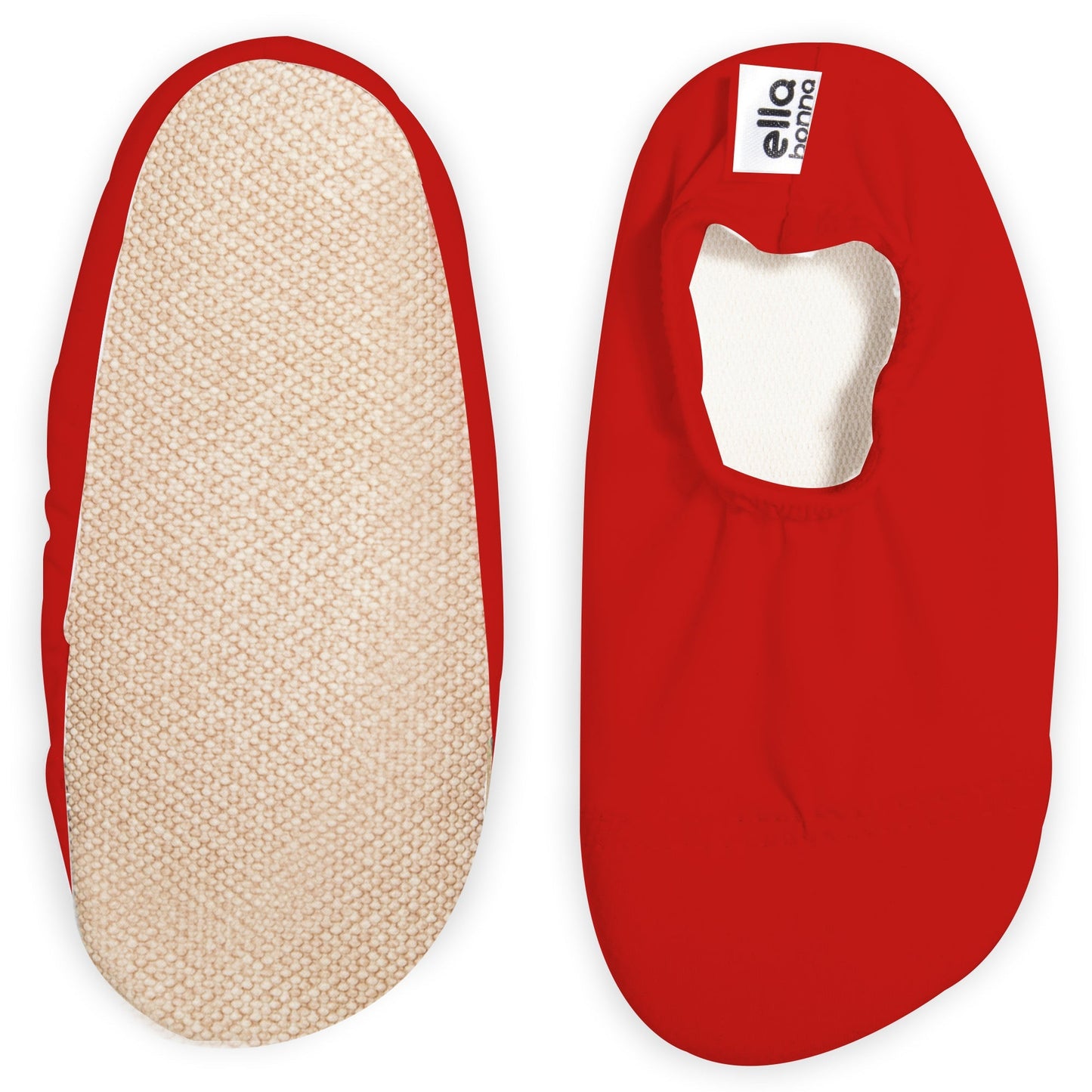 Non-Slip Sole, Unisex Baby, Children's Sea Shoes, Pool Booties, Burgundy Ella Bonna Baby