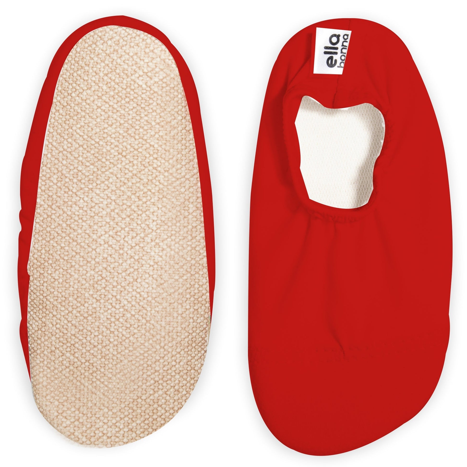 Non-Slip Sole, Unisex Baby, Children's Sea Shoes, Pool Booties, Burgundy Ella Bonna Baby