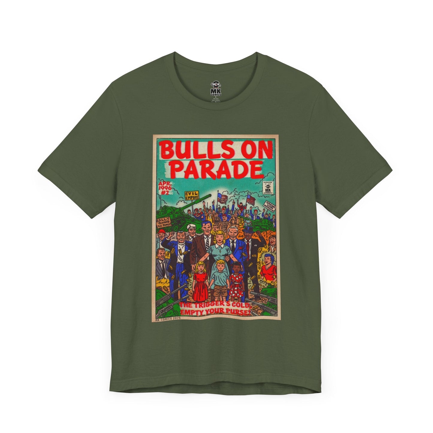 Bulls Parade - Jersey Short Sleeve Tee Fine Art Of MK