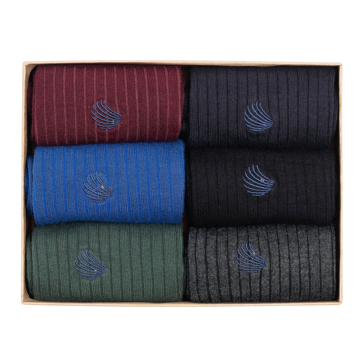 Men’s Bamboo Dress & Trouser Socks 6-Pack - 419 Bambooven