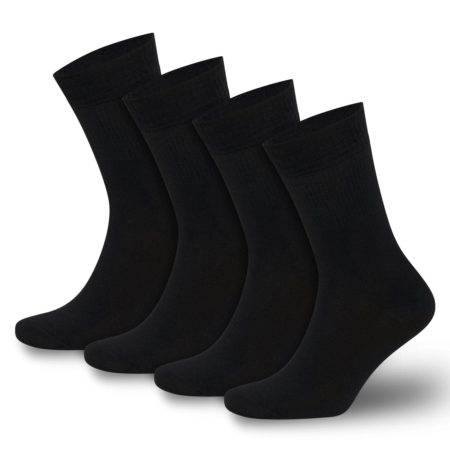 Men’s & Women’s Bamboo Diabetic Crew Socks 4-Pack Bambooven