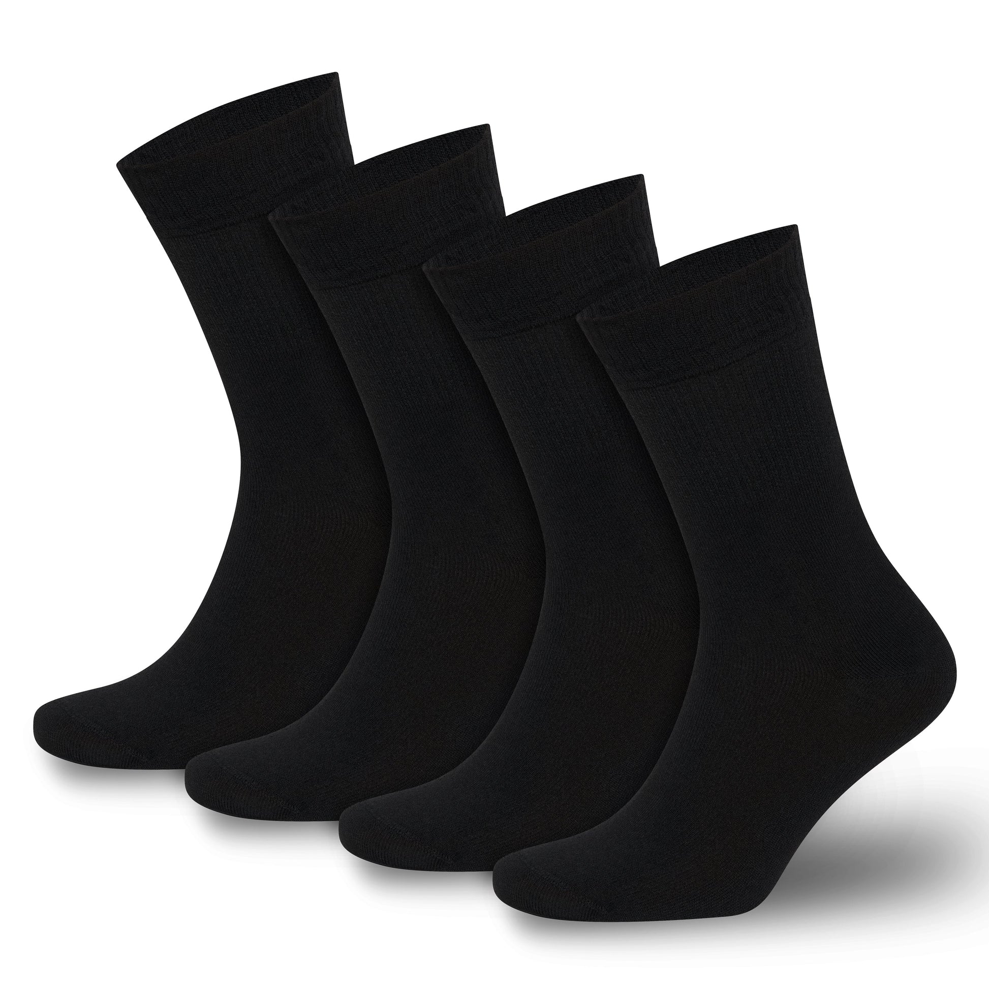 Men’s & Women’s Bamboo Diabetic Crew Socks 4-Pack Bambooven